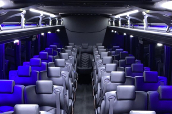 Chicopee Charter Bus Interior