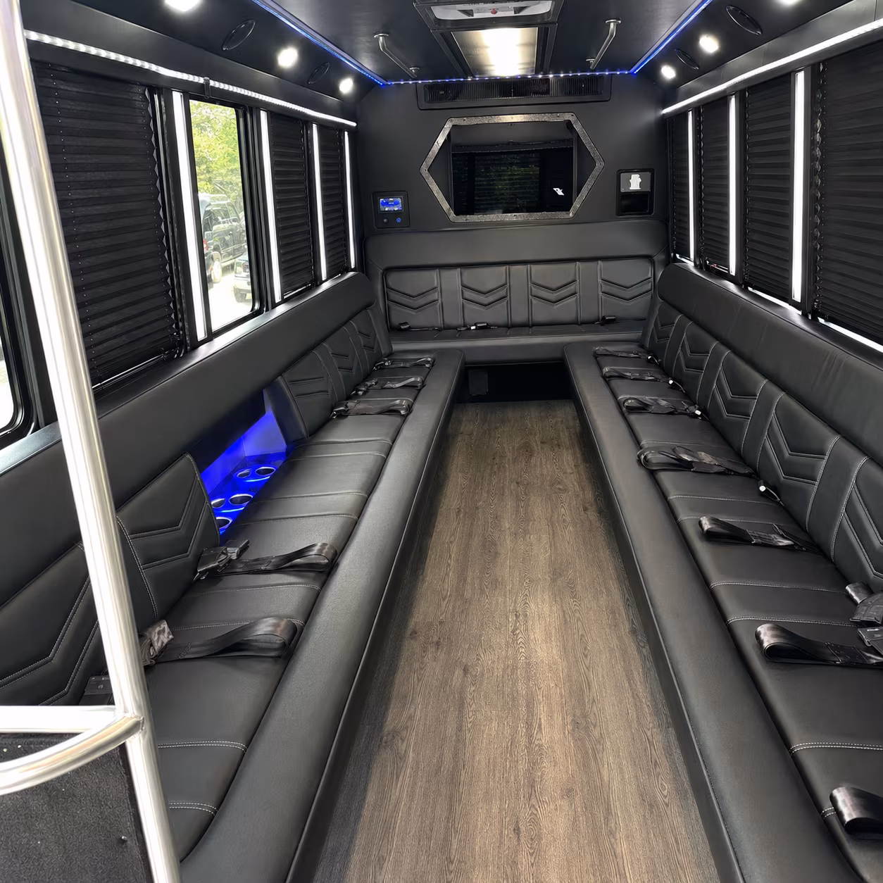 party buses and minibuses for bridal party transportation in chicopee