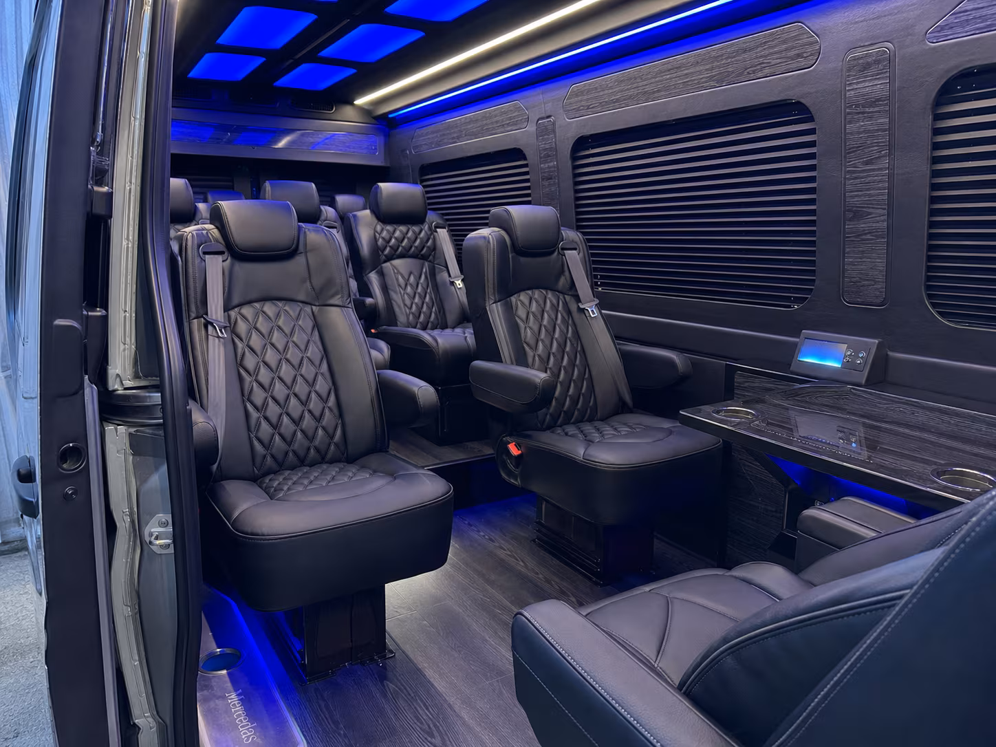 sprinter van transportation for groups and events across chicopee